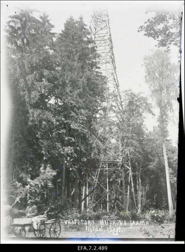 Vabadussõda. Triangulatsioonitorn Kupraus (Kuprava).