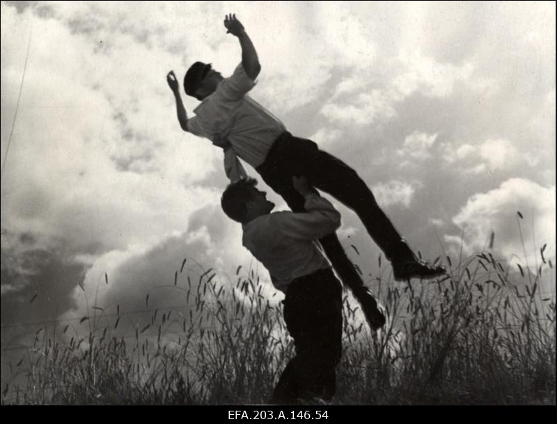 Kaader filmistuudio Tallinnfilm mängufilmist Põrgupõhja uus Vanapagan.