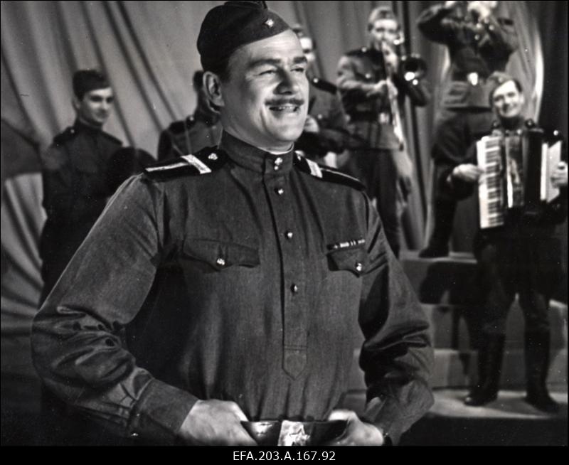 Näitleja G. Ots Laigo osas filmistuudio Tallinnfilm mängufilmis Juhuslik kohtumine.