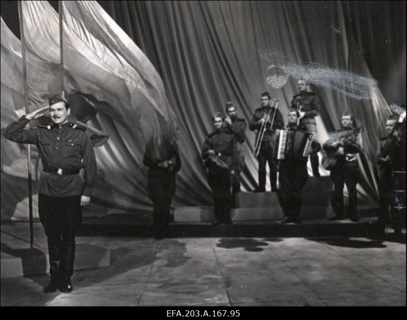 Näitleja G. Ots Laigo osas filmistuudio Tallinnfilm mängufilmis Juhuslik kohtumine.