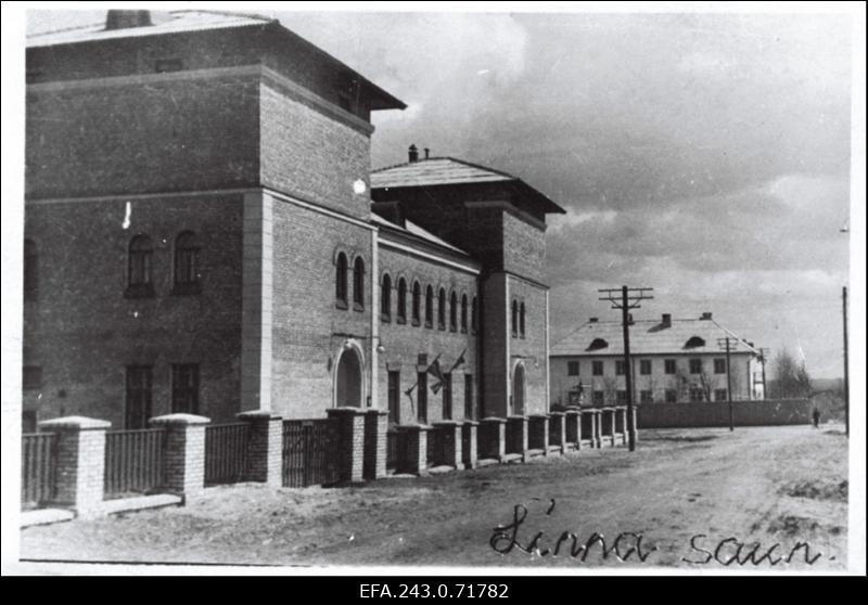 Vaade saunale Võrus.