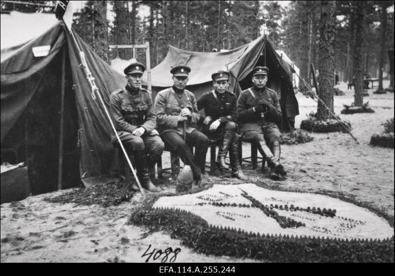 Vabadussõda. Sõjategevus Volmari piirkonnas. Soome vabatahtlikud Eestis. Tallinna garnisoni sõdurite eluolu, spordivõistlused Kalevi spordiväljakul, paraadid, õppused, õppelaagrid. Vabariigi aastapäeva paraadid. Riigikogu istung. Pilte Eesti Sõjamuuseumi eksponaatidest.