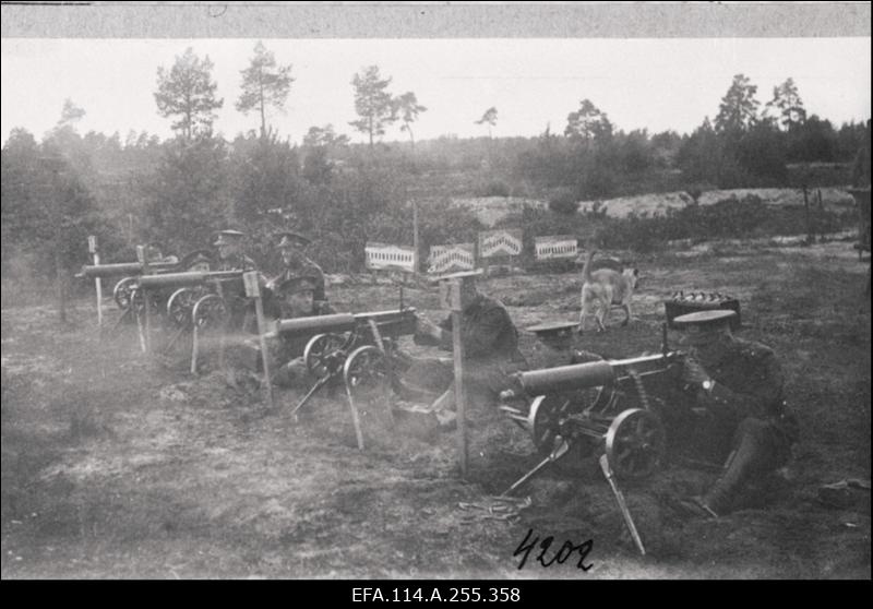 Vabadussõda. Sõjategevus Volmari piirkonnas. Soome vabatahtlikud Eestis. Tallinna garnisoni sõdurite eluolu, spordivõistlused Kalevi spordiväljakul, paraadid, õppused, õppelaagrid. Vabariigi aastapäeva paraadid. Riigikogu istung. Pilte Eesti Sõjamuuseumi eksponaatidest.