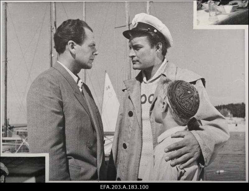 Kaader filmistuudio Tallinnfilm mängufilmist Jahid merel.