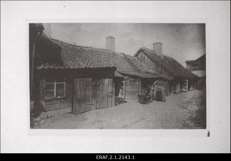 Tartu äärelinna maju Fortuuna tänaval 1914.a.