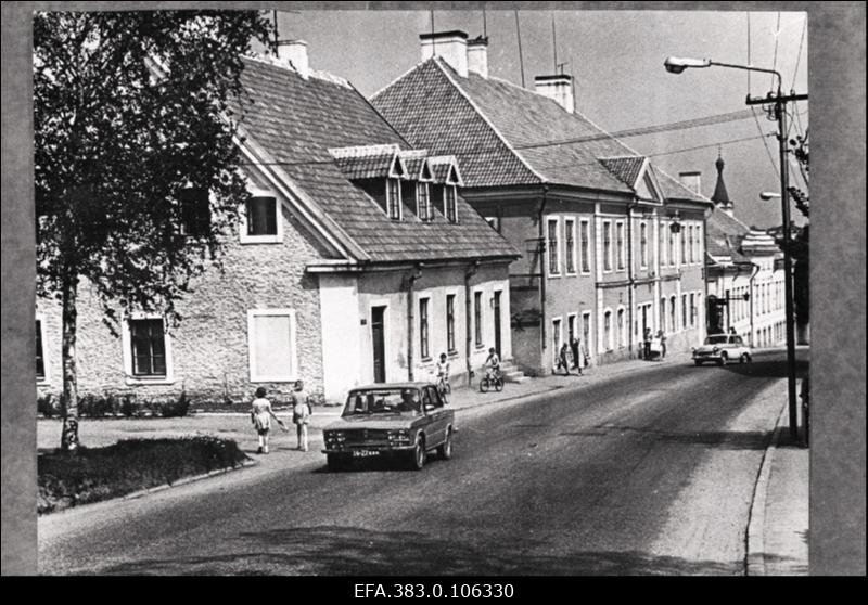 Vaade Tallinna tänavale Rakveres.