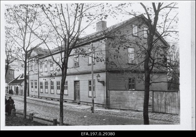 Algkool saksa rahvusest õpilastele G. Adolfi tänaval.  duplicate photo