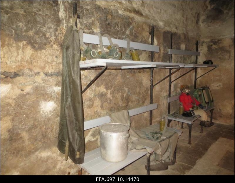 Kiek in de Köki kindlustustemuuseumi bastionikäikude ekspositsioon.