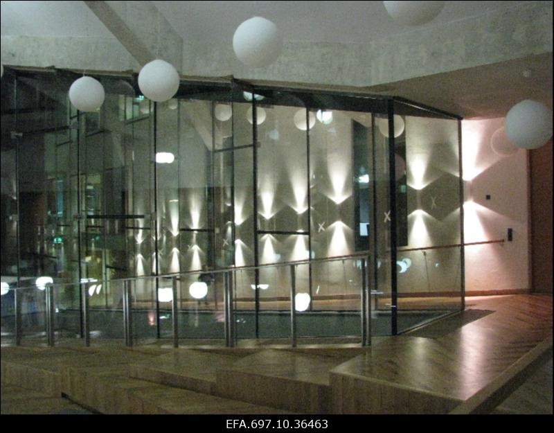 Tartu ülikooli Narva kolledž. Sisevaade.