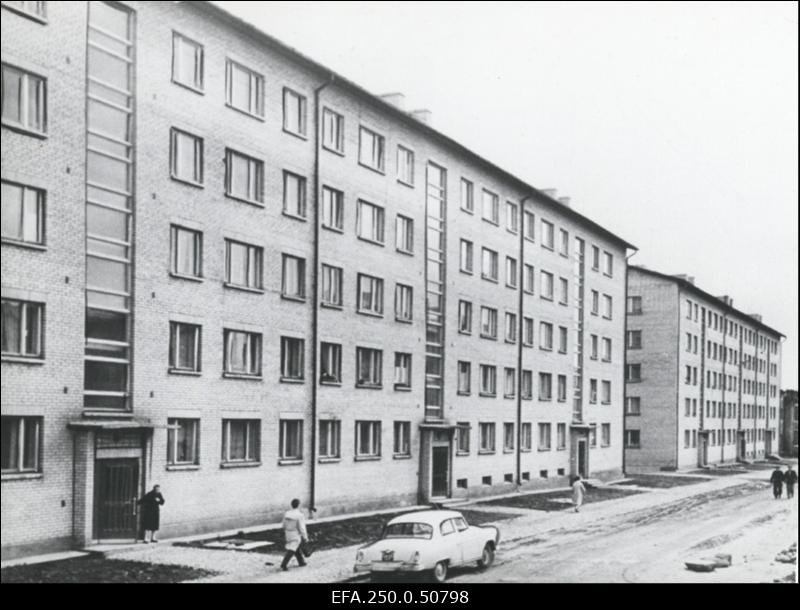 Uued elamud Tiigi tänaval Tartus.