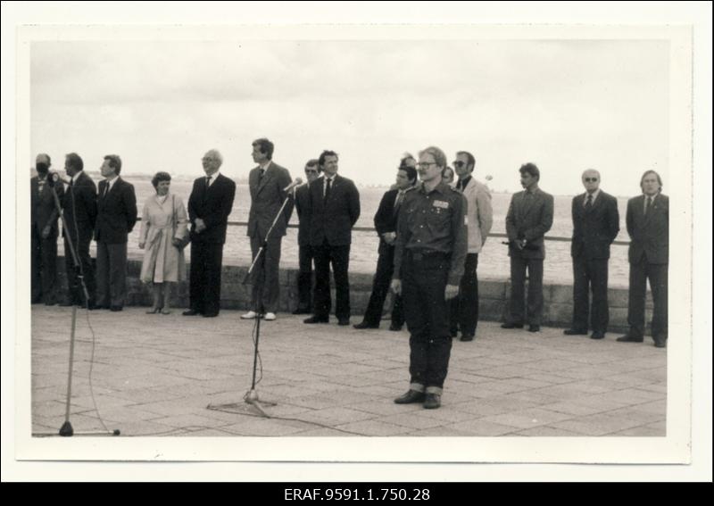 EÜE-84 töösuve avamine Tallinnas Maarjamäel I