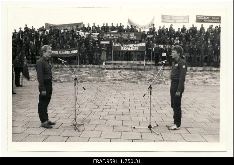 EÜE-84 töösuve avamine Tallinnas Maarjamäel I