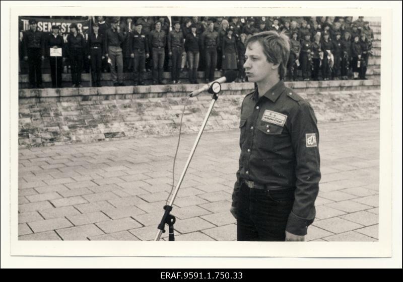 EÜE-84 töösuve avamine Tallinnas Maarjamäel I