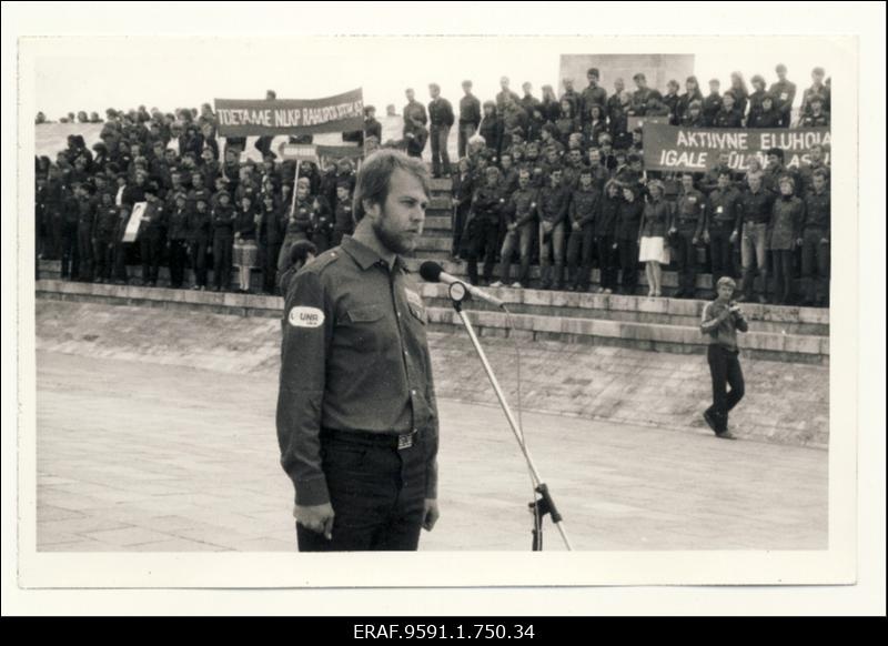 EÜE-84 töösuve avamine Tallinnas Maarjamäel I