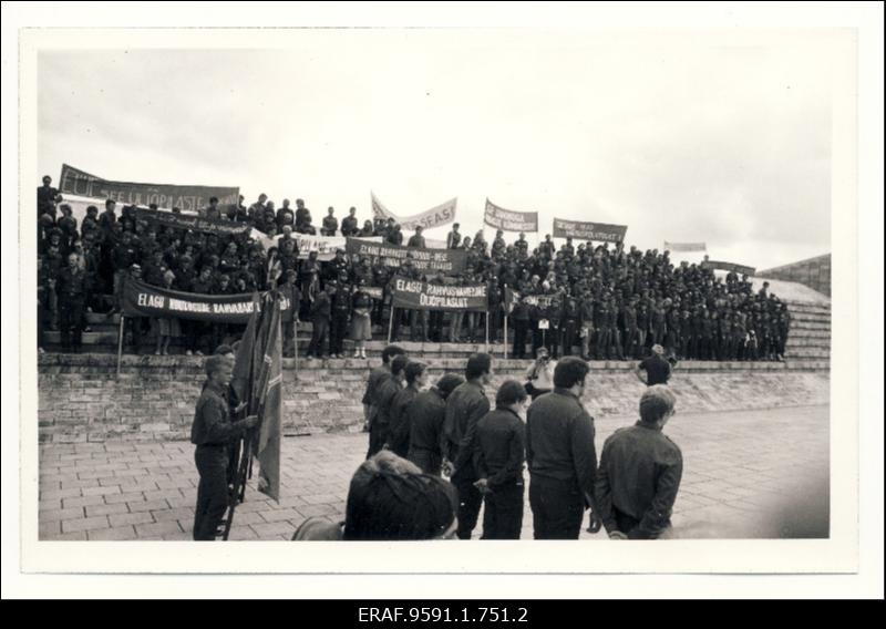 EÜE-84 töösuve avamine Tallinnas Maarjamäel II