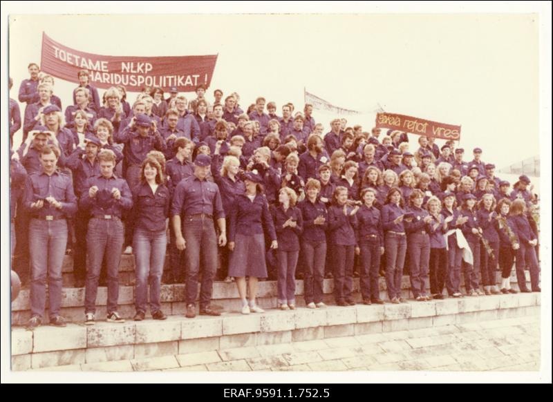 EÜE-84 töösuve avamine Tallinnas Maarjamäel III