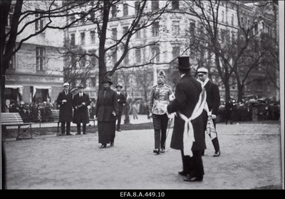 Vabadussõjas langenud soomlaste mälestussamba avamine Helsingis 27.mai  1923.a.  duplicate photo