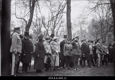Vabadussõjas langenud soomlaste mälestussamba avamine Helsingis 27.mai  1923.a.  duplicate photo
