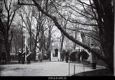 Vabadussõjas langenud soomlaste mälestussamba avamine Helsingis 27.mai  1923.a.  duplicate photo