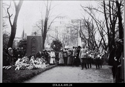 Vabadussõjas langenud soomlaste mälestussamba avamine Helsingis 27.mai  1923.a.  duplicate photo