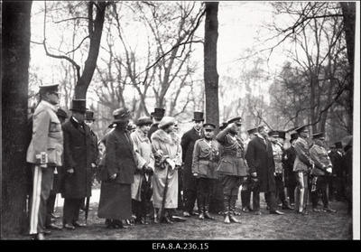 Vabadussõjas langenud Soome vabatahtlike mälestussamba avamine.  duplicate photo