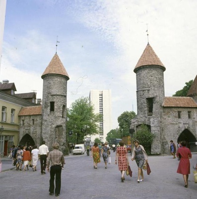 Tallinn. Viru väravad.  similar photo
