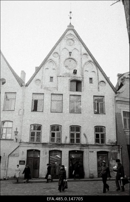 Vaade hoonele Niguliste tänav 1.