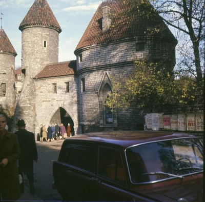 Tallinn. Viru väravad.  similar photo