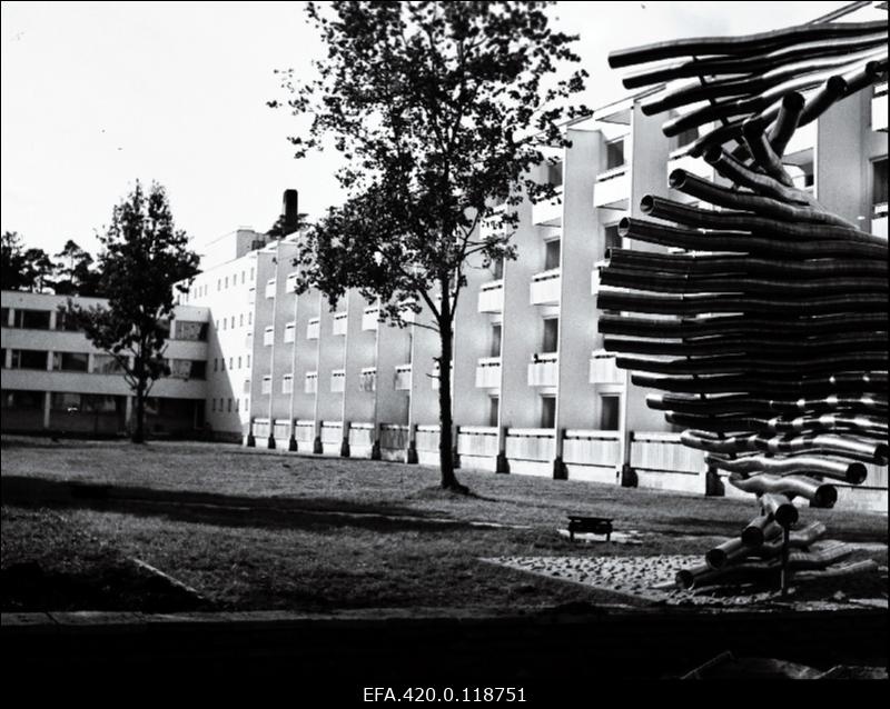 Narva-Jõesuu sanatooriumi välisvaade.