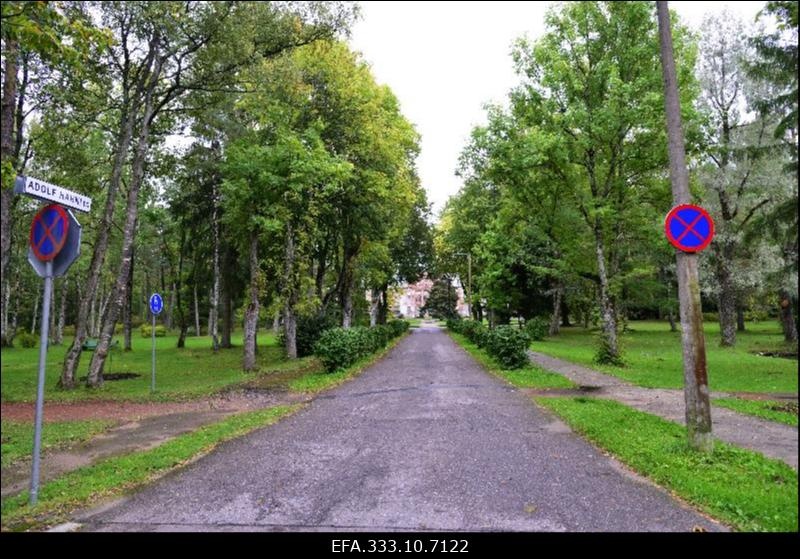 Narva-Jõesuu. Pargivaade.