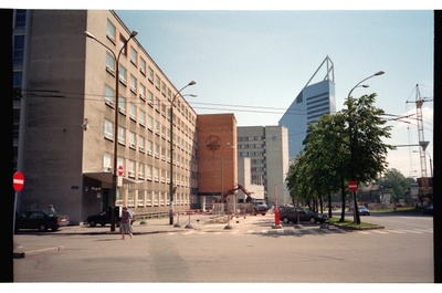 Vaade Kaubamaja tänava ja Rävala puiestee nurgalt Tallinnas  similar photo