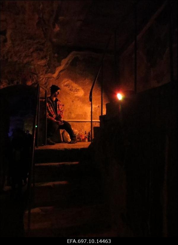 Kiek in de Köki kindlustustemuuseumi bastionikäikude ekspositsioon.