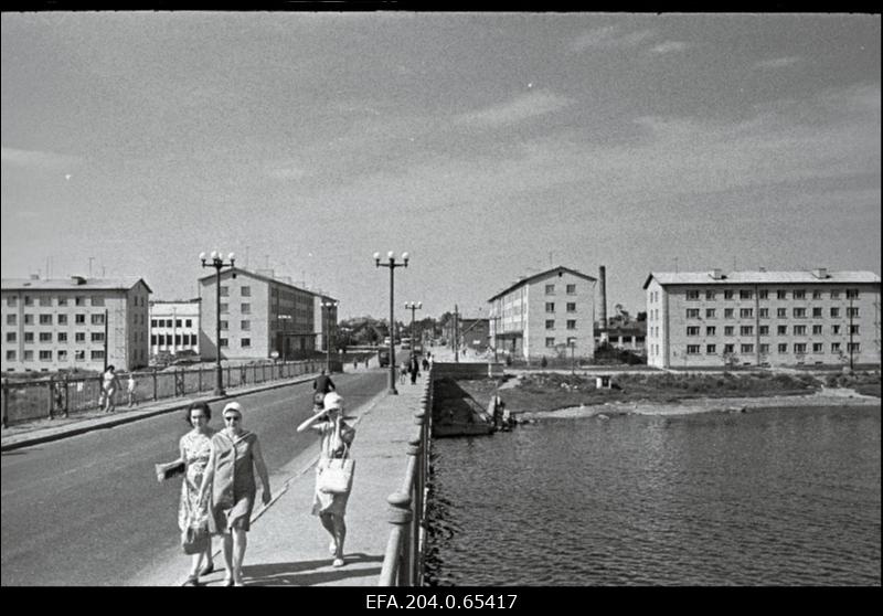 Vaade Ülejõe elamukvartalile Pärnus.