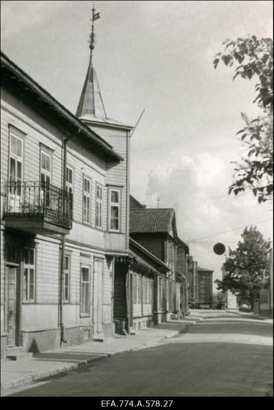 Vaade V. Kingissepa tänavale.