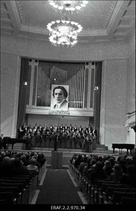 Eduard Sõrmuse 100. sünniaastapäeva tähistamise kontsert  Estonia Kontserdisaalis.