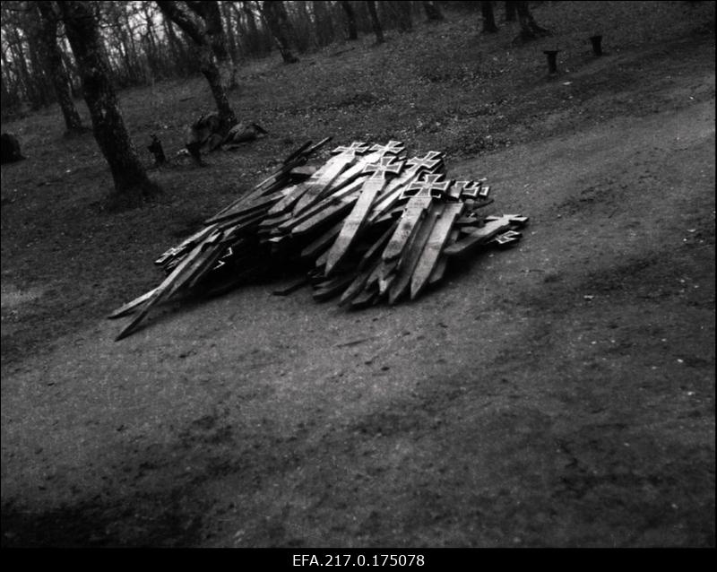 Rakvere Tammikus olnud sakslaste kalmistu likvideerimine.