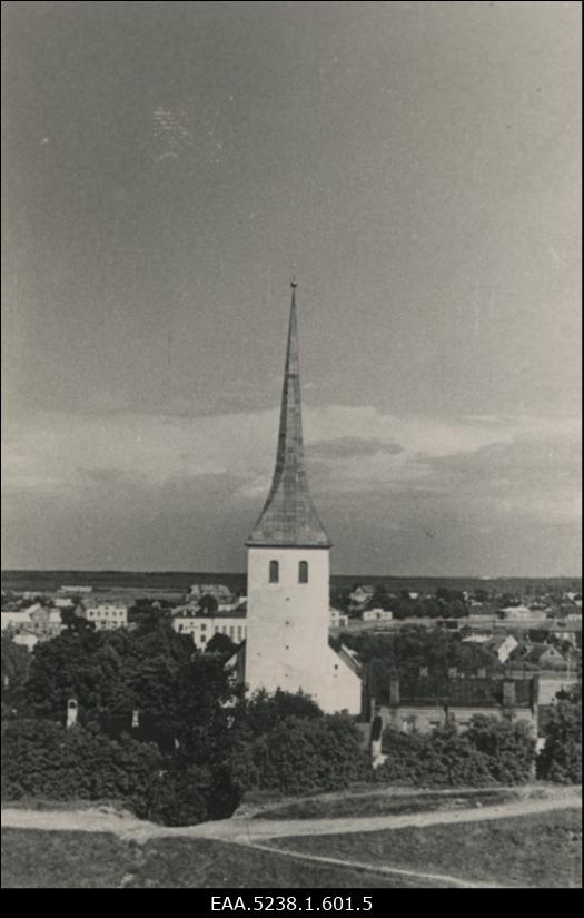 Vaade Rakvere vallimäelt