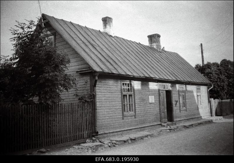 Elamu Viru t 19, kus on elanud kirjanik Jakob Liiv.