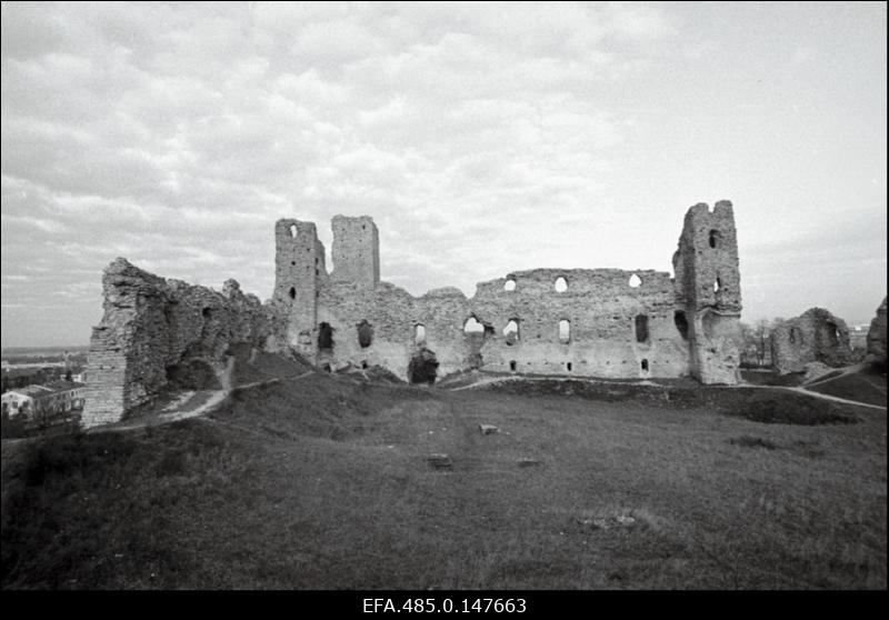 Vaade Rakvere lossi varemetele.