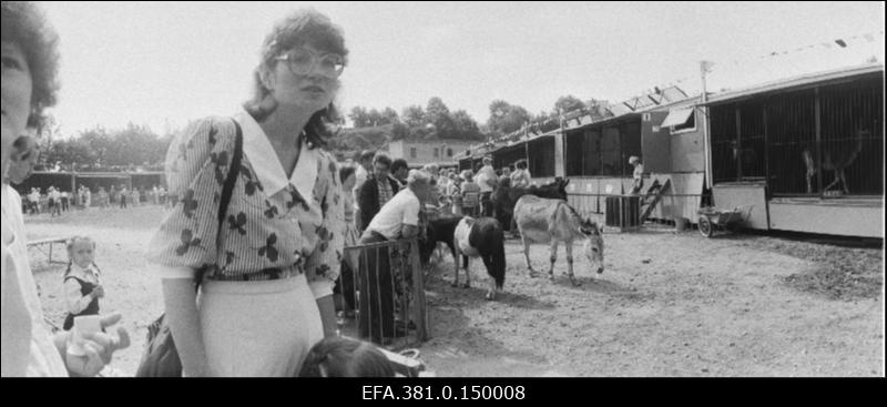 Moskva Loomaaia loomade väljapanek Narvas.