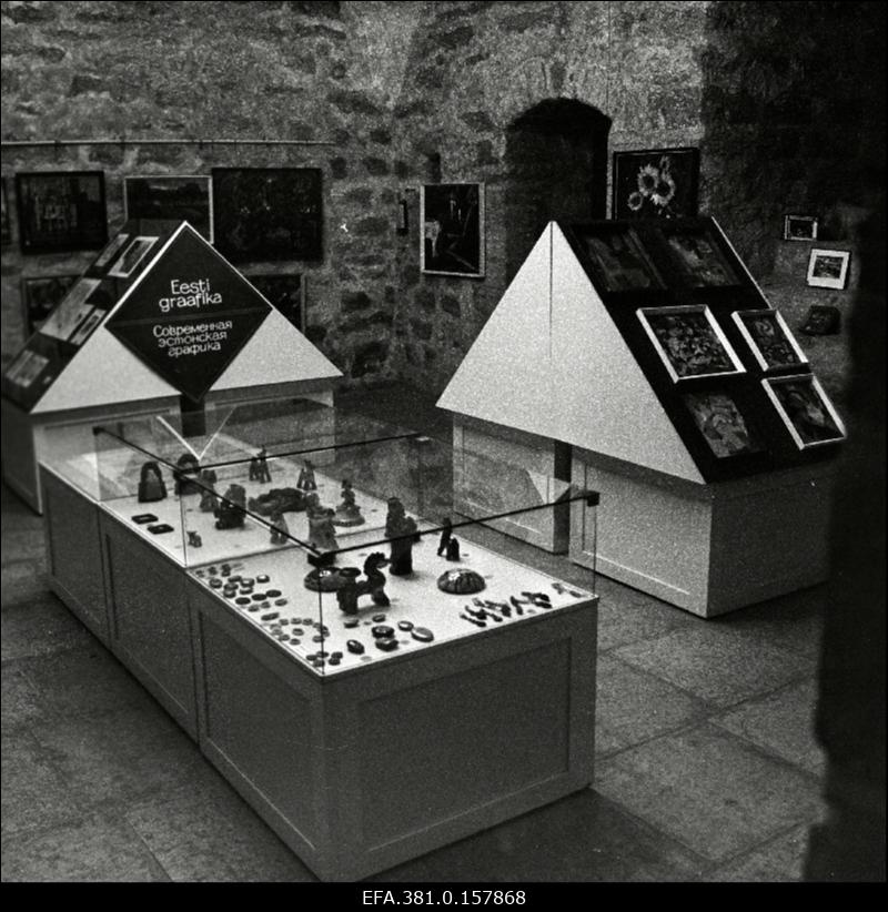 Kunstikauplus Narva kindluses.