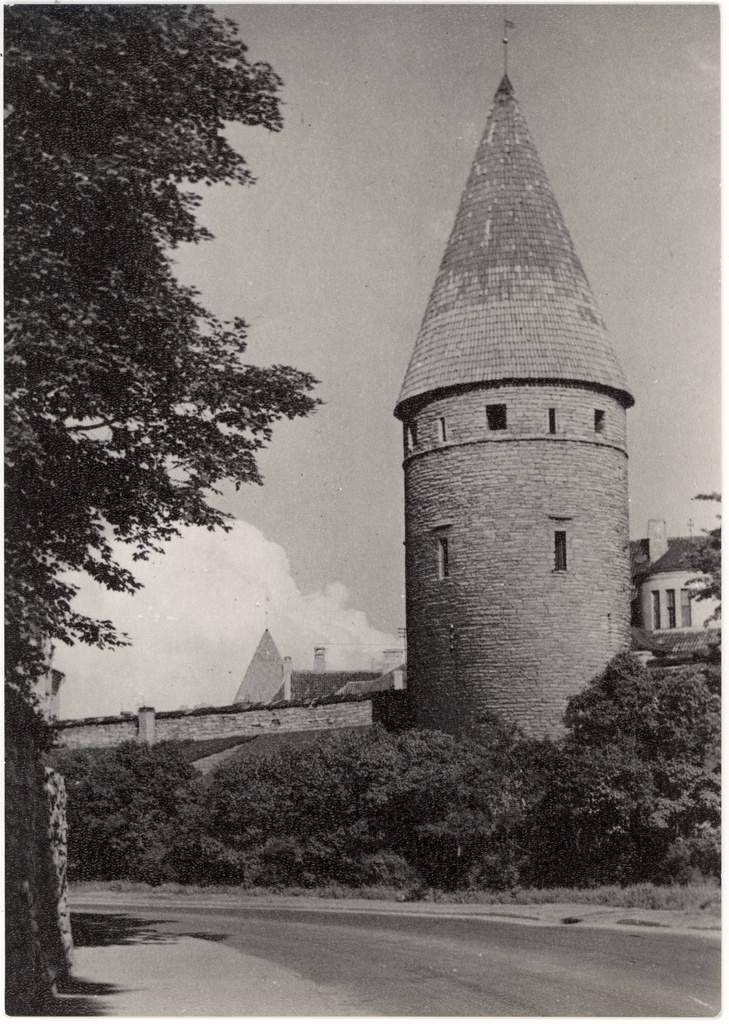All-city. Grusbeke-back tower from the Tower Square