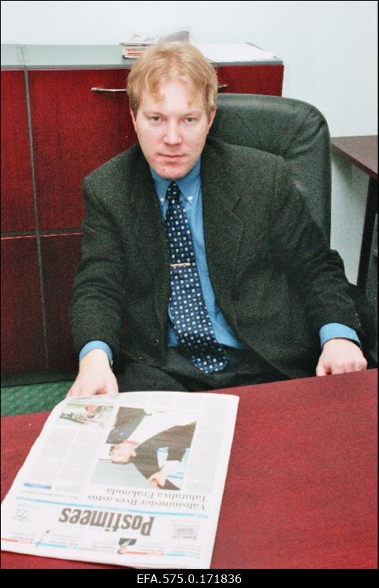 Ajalehe Postimees peatoimetaja Marko Mihkelson.