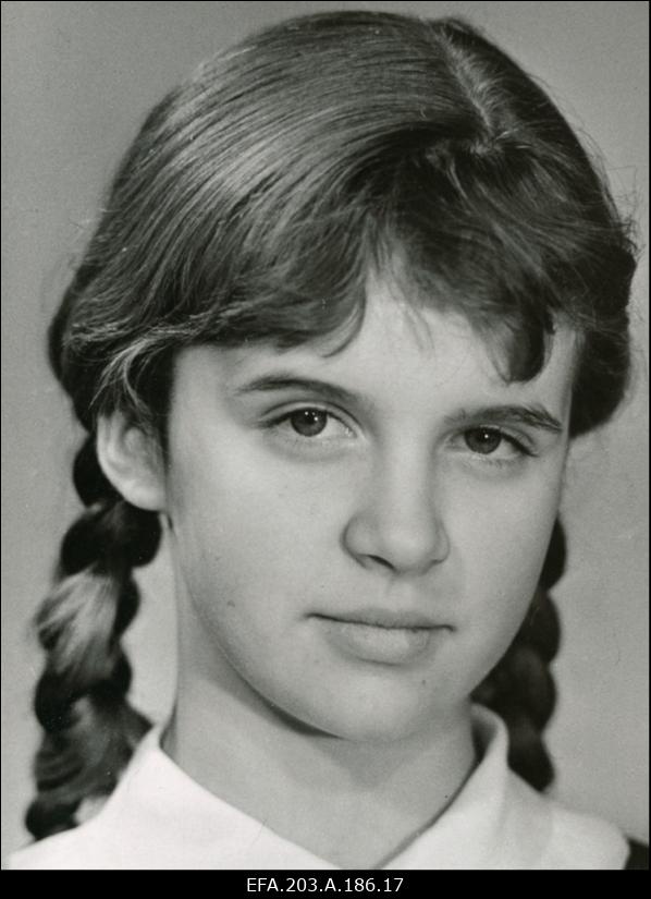 Teele osatäitja filmistuudio Tallinnfilm mängufilmis Kevade Riina Hein Tallinnast