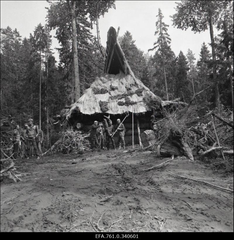 Stuudio "Tallinnfilm" muusikaline lastefilm "Nukitsamees". Filmi võttegrupi liikmed.