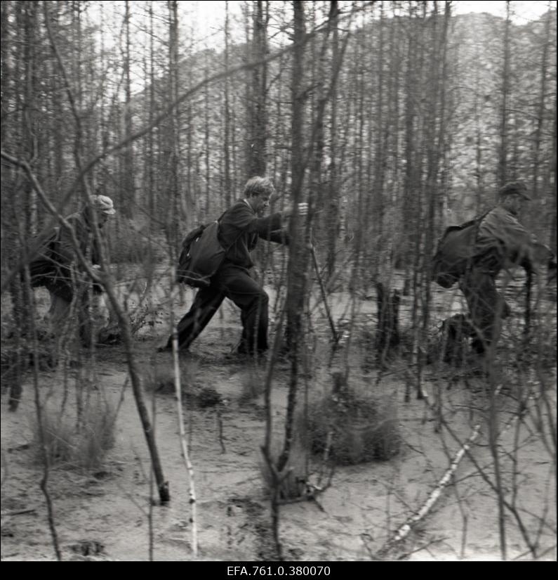 Stseen filmist "Metskannikesed". Metsavennad rabas