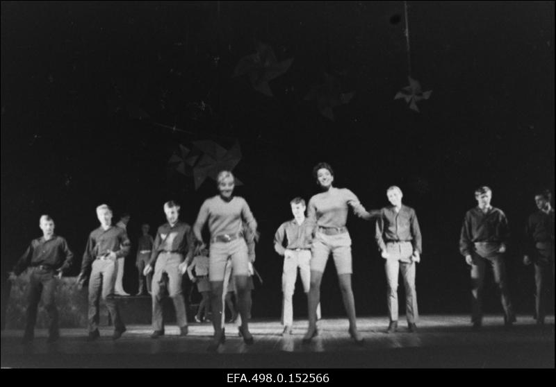 Stseen H. Brubecki muusikale loodud balletist Džäss RAT Vanemuises.