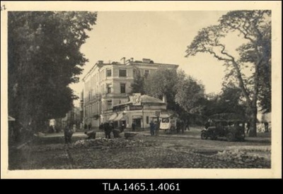 Harju tänava nurk: lammutatud 1935.  similar photo
