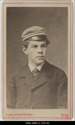 Korporatsiooni liige, portreefoto  duplicate photo