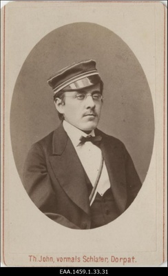 Korporatsiooni "Livonia" liige Alexei Schachowskoy  duplicate photo